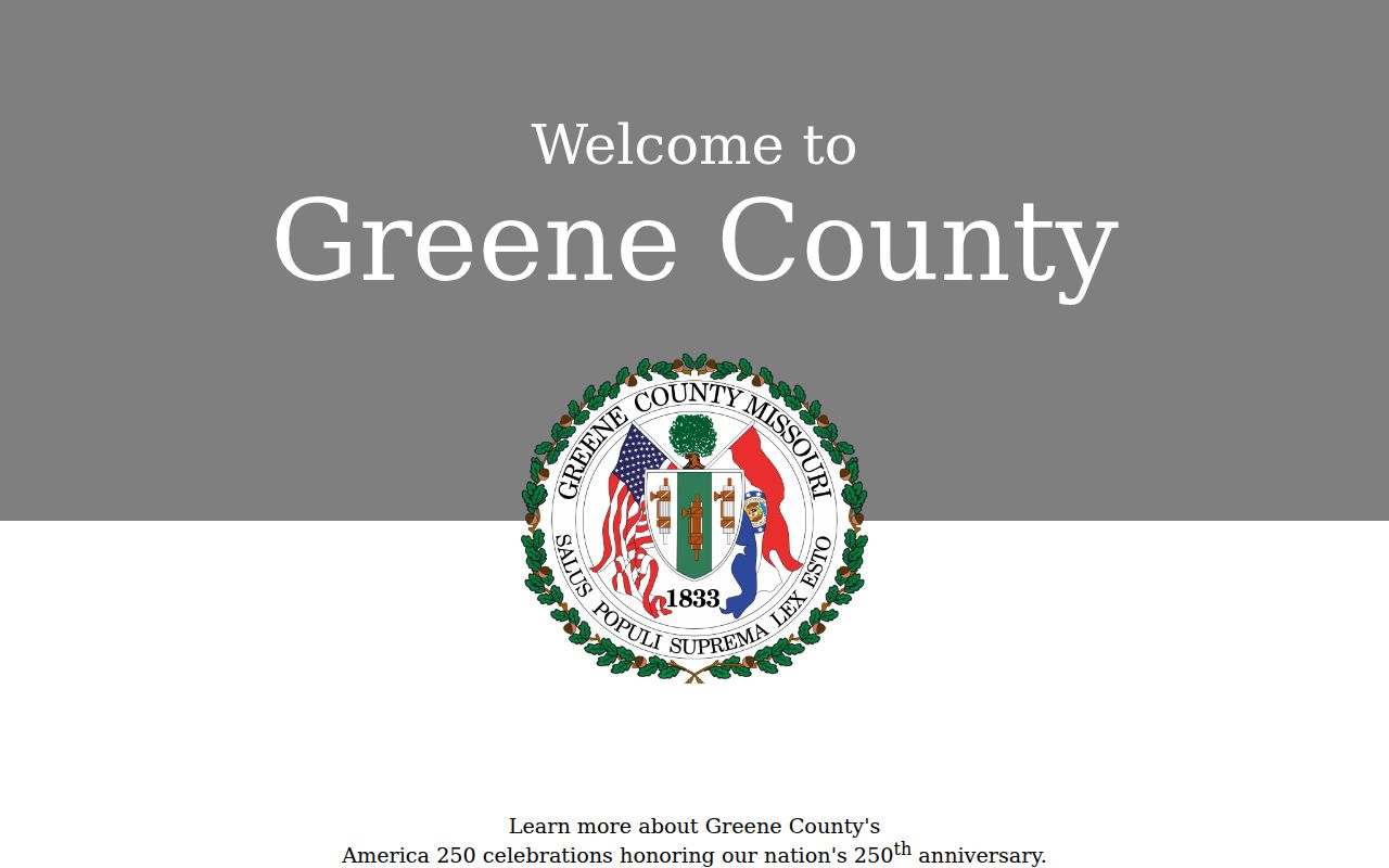 Greene County residents directory county service gateway