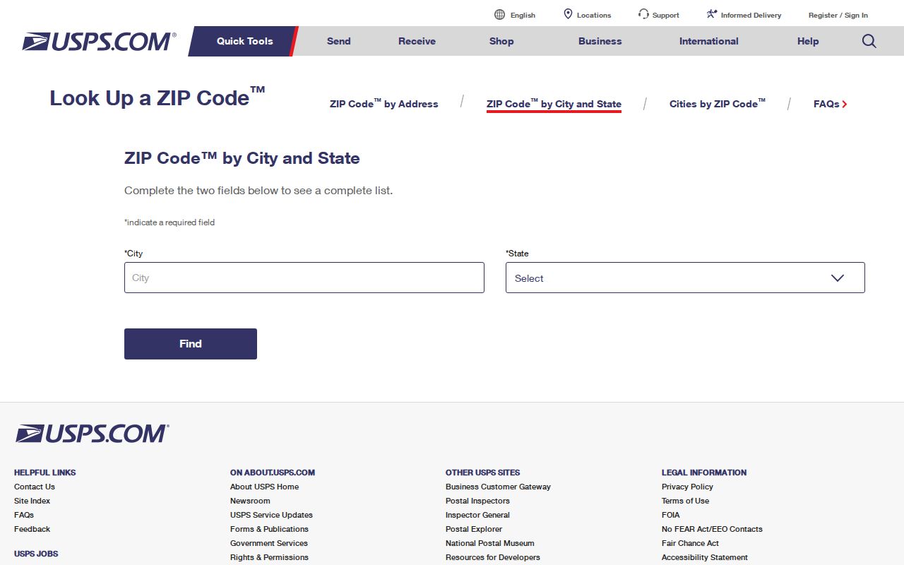 Greene County ZIP code directory USPS city and address lookup